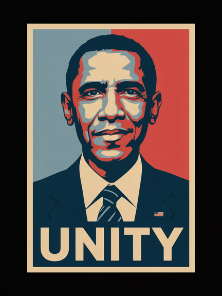 Political Poster Style