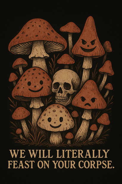Goblincore Mushroom