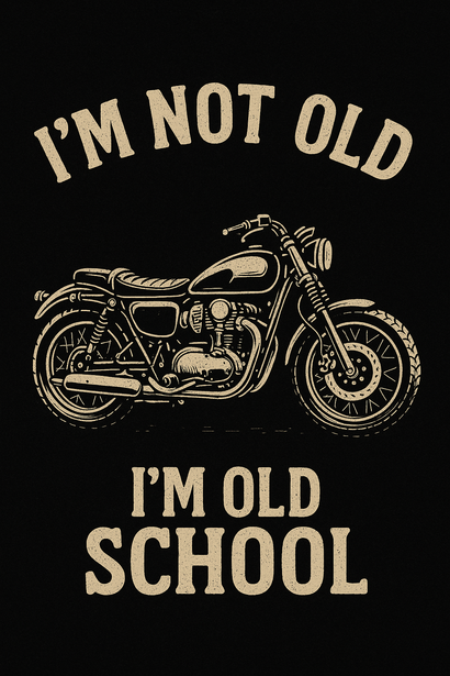 Old School Motorcyle