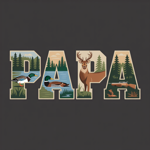 Papa Hunting Designs