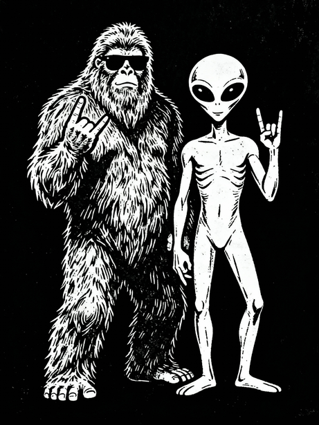 Bigfoot Alien