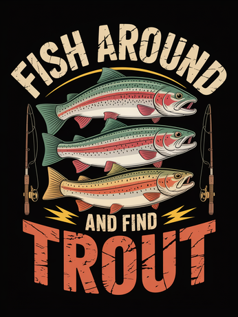 Vintage Fishing Pun