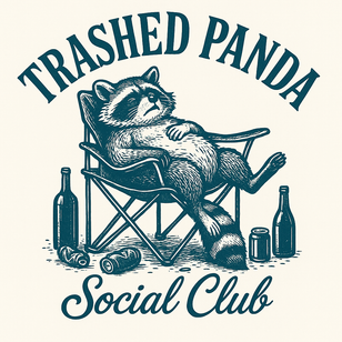 Trashed Panda