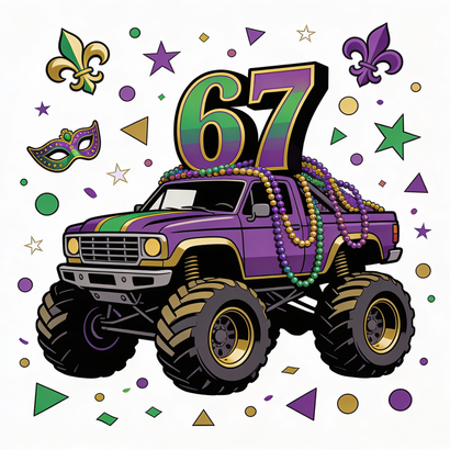 Mardi gras truck 67