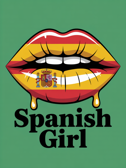 Spanish Girl Lips (Football)
