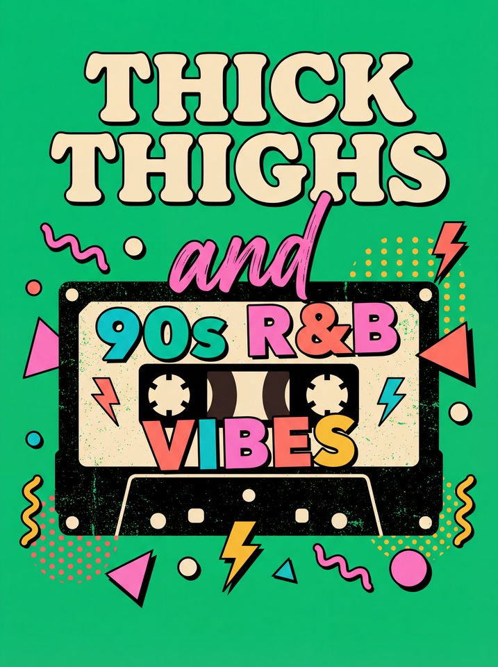 90's R&B retro casette