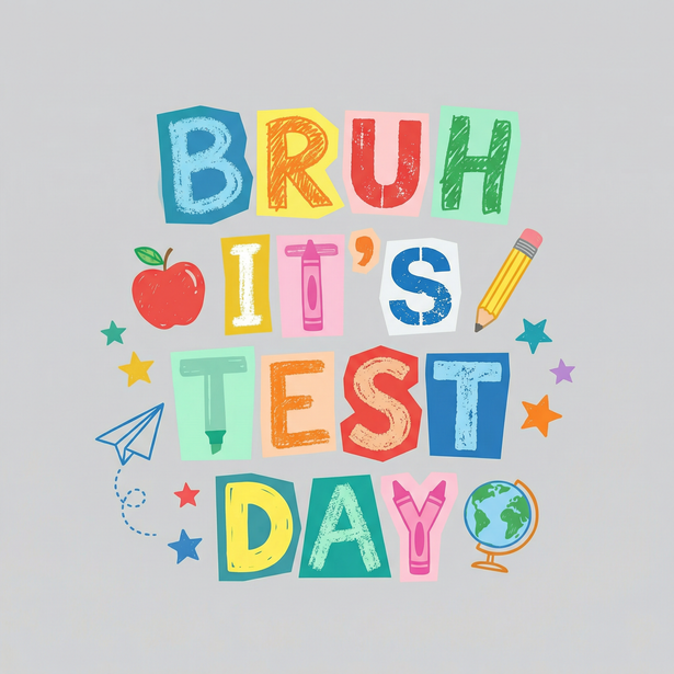 Test Day Scrapbook Style