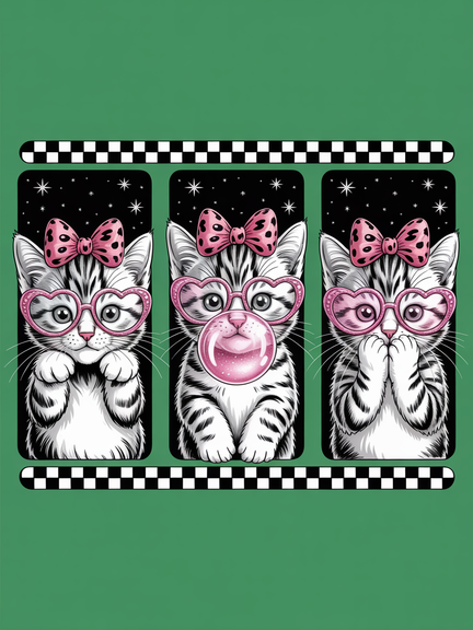 Kittens Triple Boxes