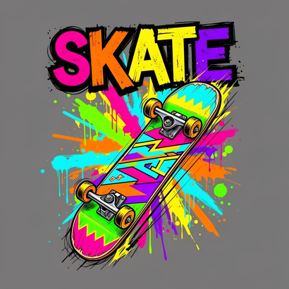 Graffiti Skater Boy