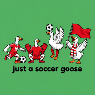 Just A Soccer Goose