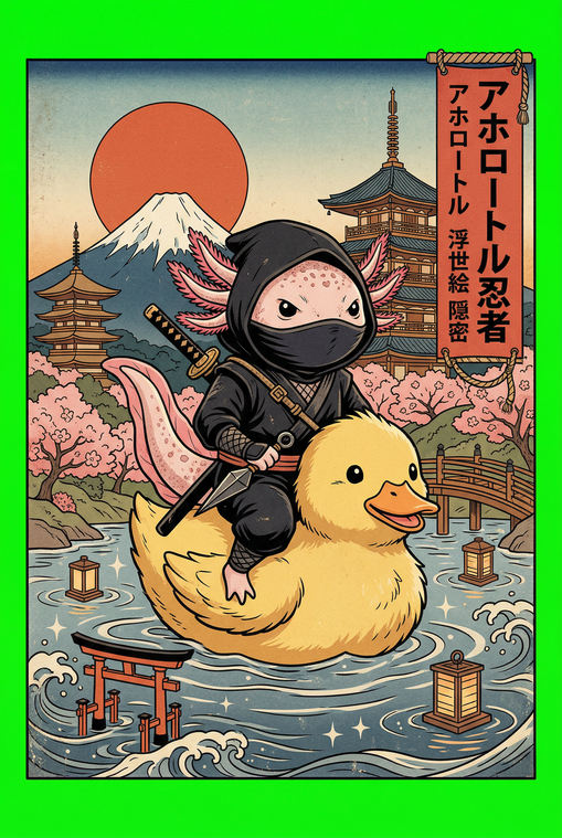 Axolotl Japan