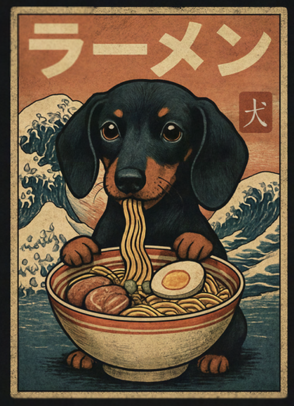 Japanese Ramen Poster