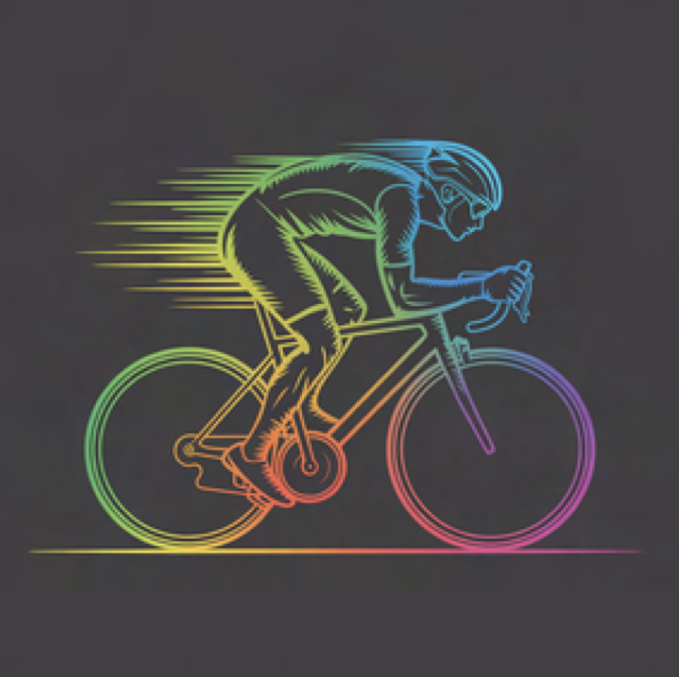 Neon Cyclist