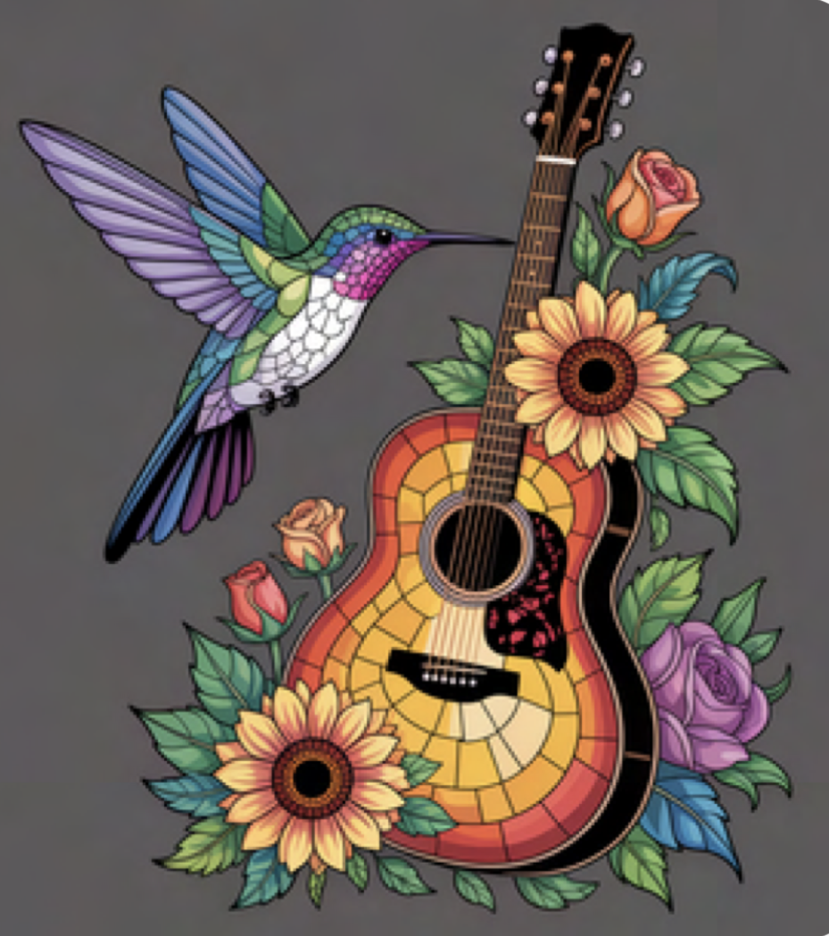 Guitar Bird