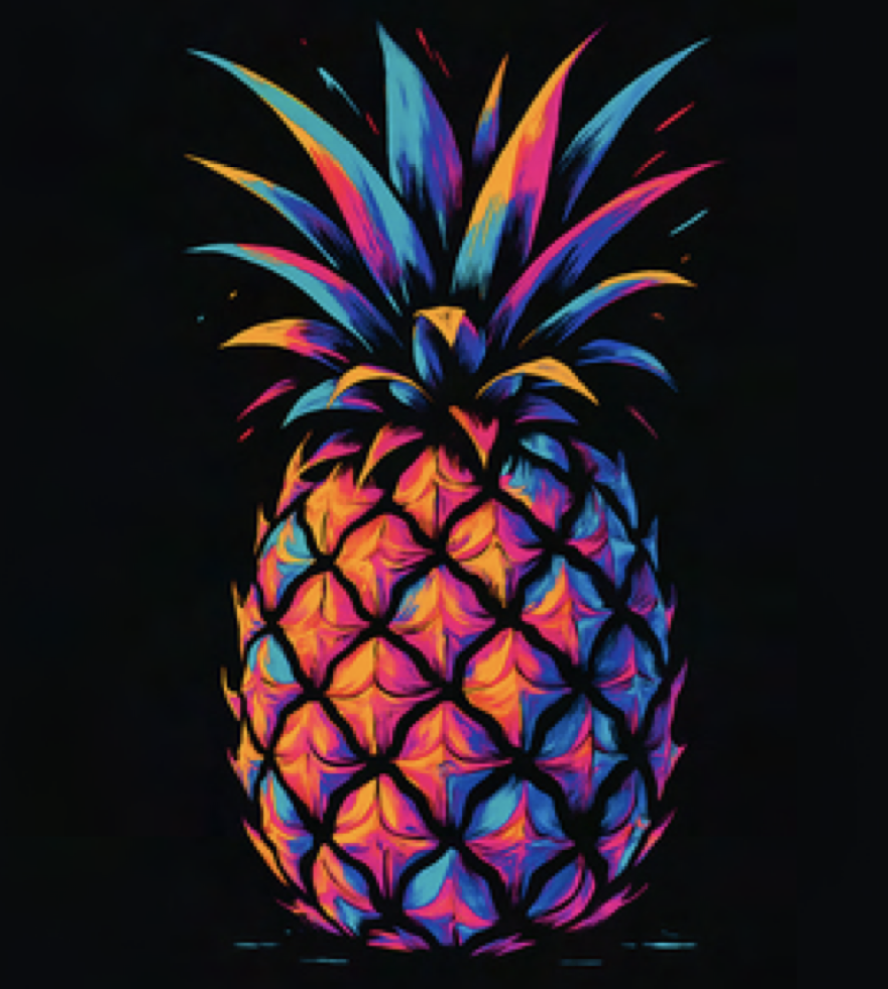 Neon Pineapple