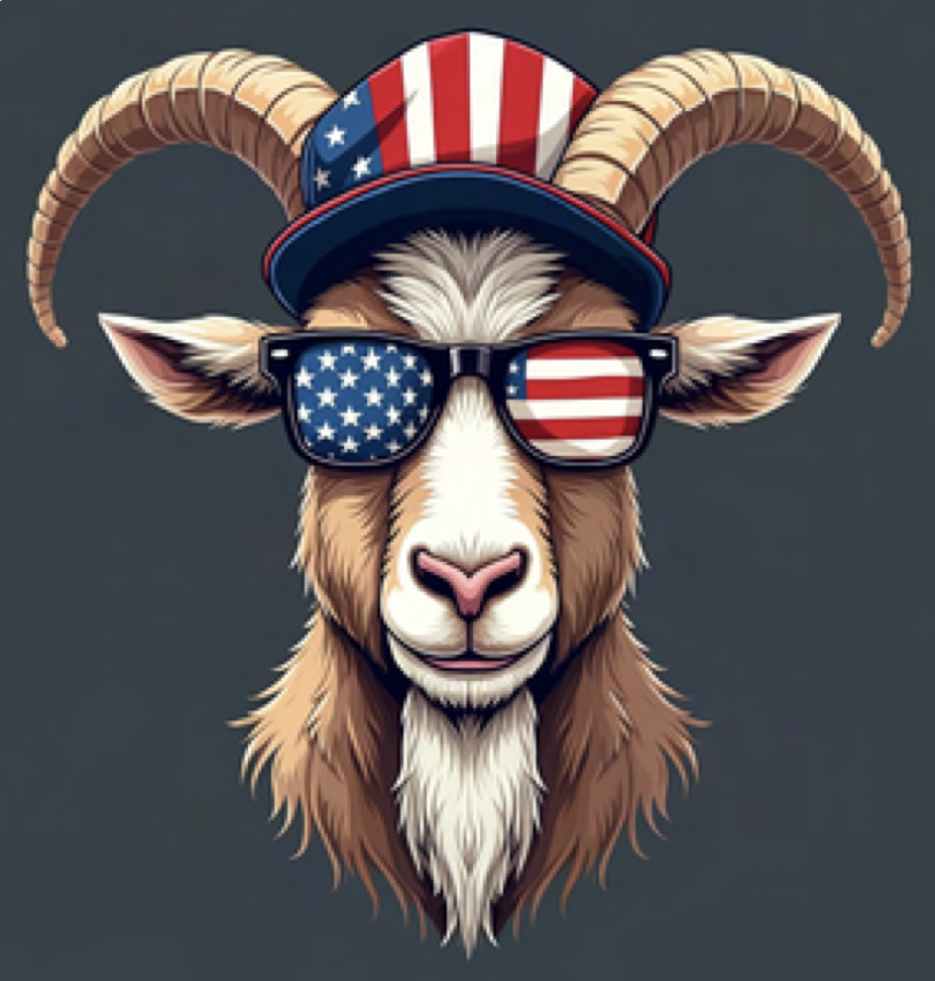 Patriotic Goat