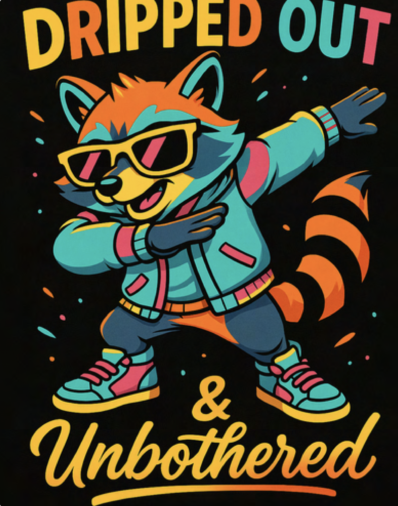 Dab Raccoon