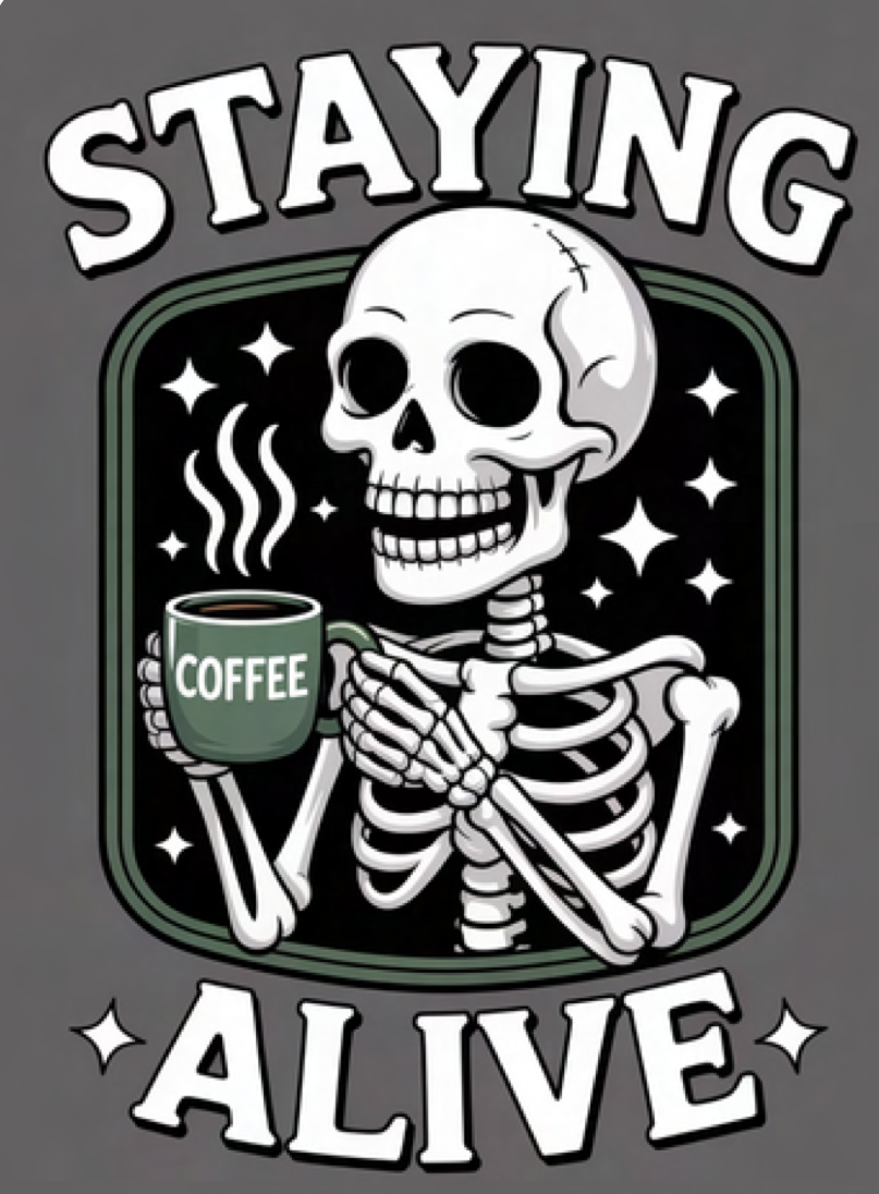 Coffee Skeleton