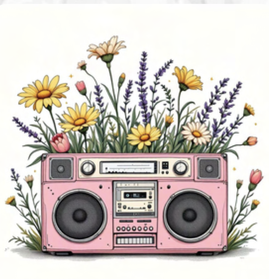 Flowery Boombox